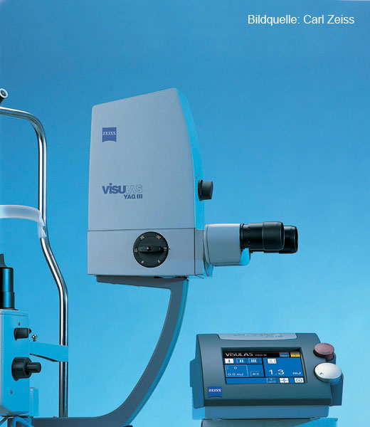 Augenarztpraxis Margarete Pasternak Lasertherapie / YAGKapsulotomie